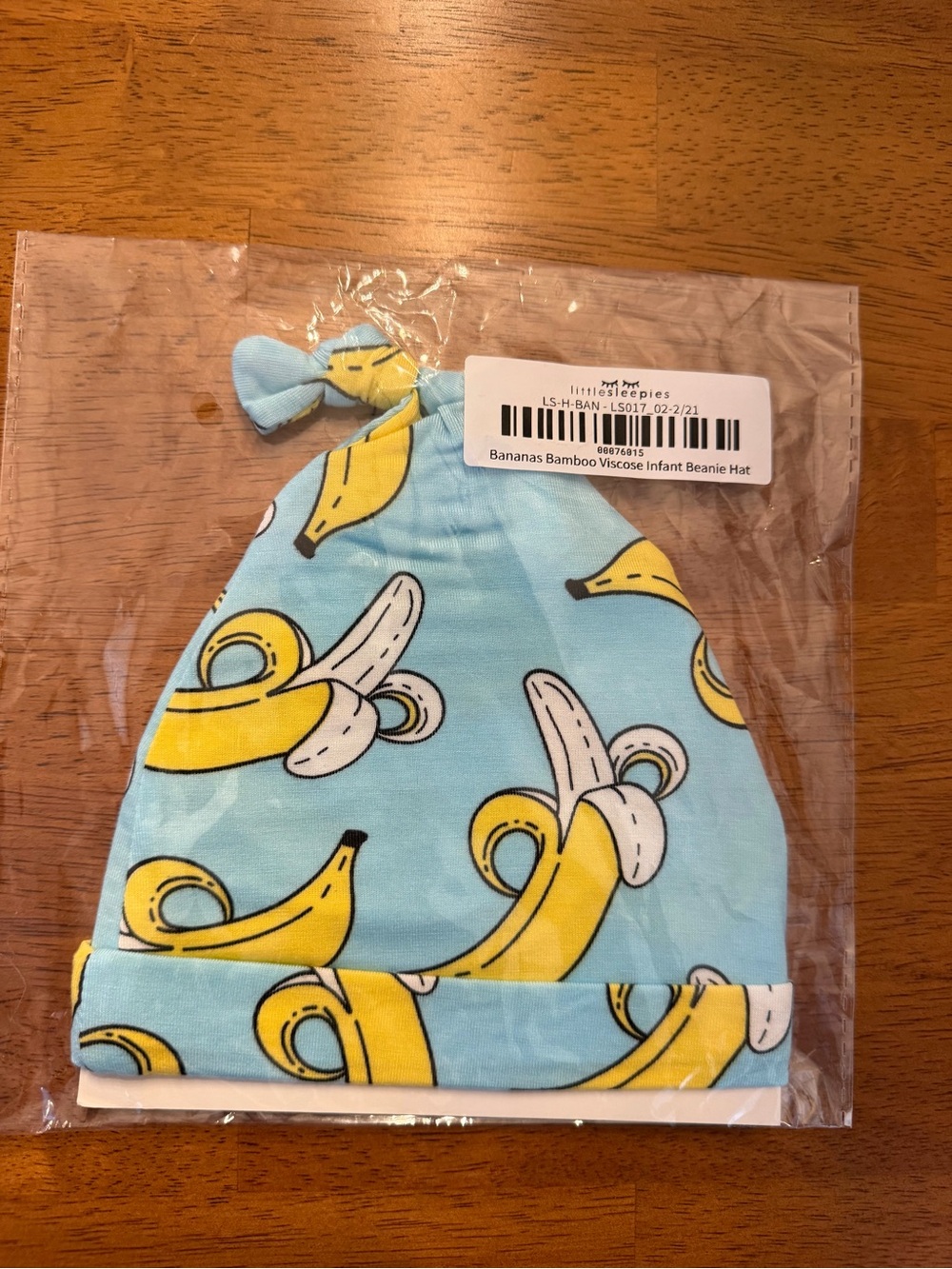 Little Sleepies LS Bananas Bamboo Viscose Infant Beanie Hat